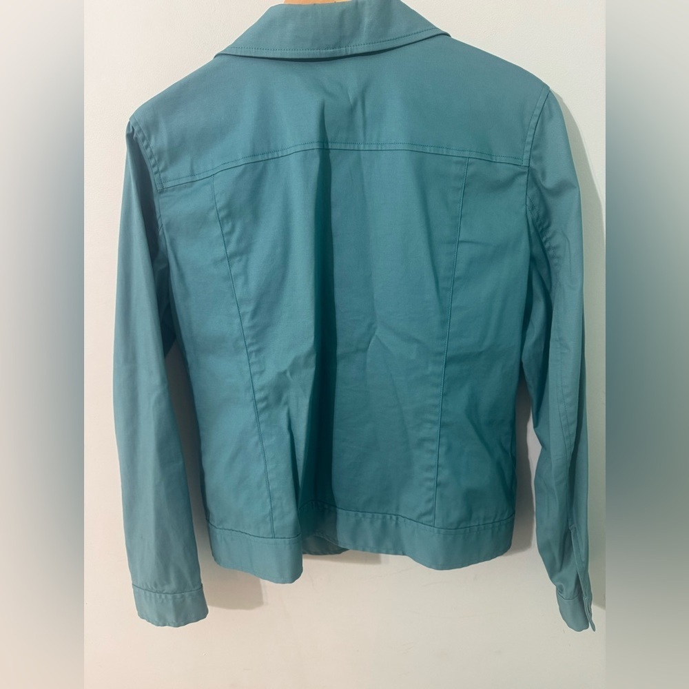 Jones New York Teal Jacket - Picture 4 of 4